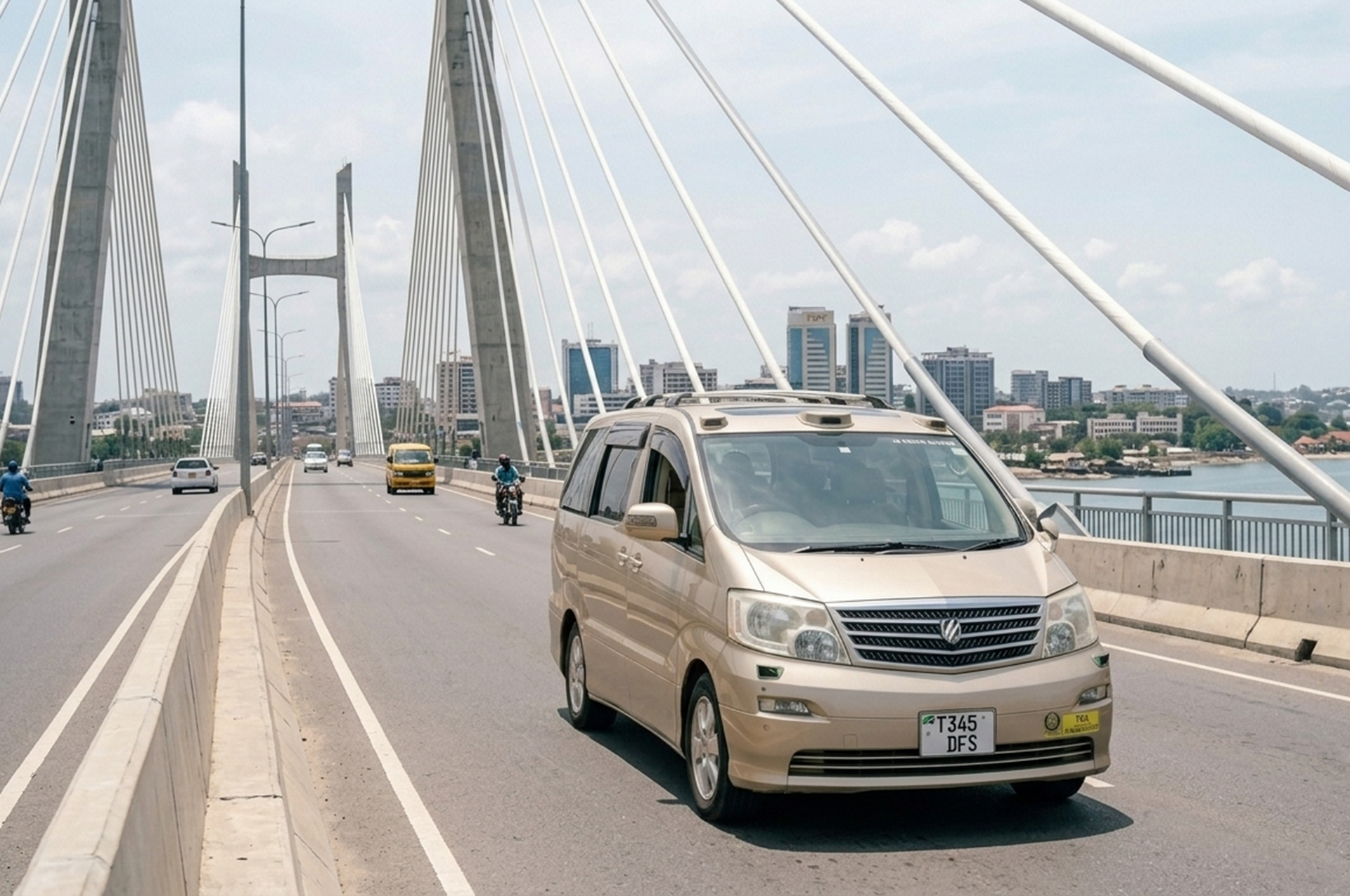 Kashuka Car Rental - Toyota Alphard